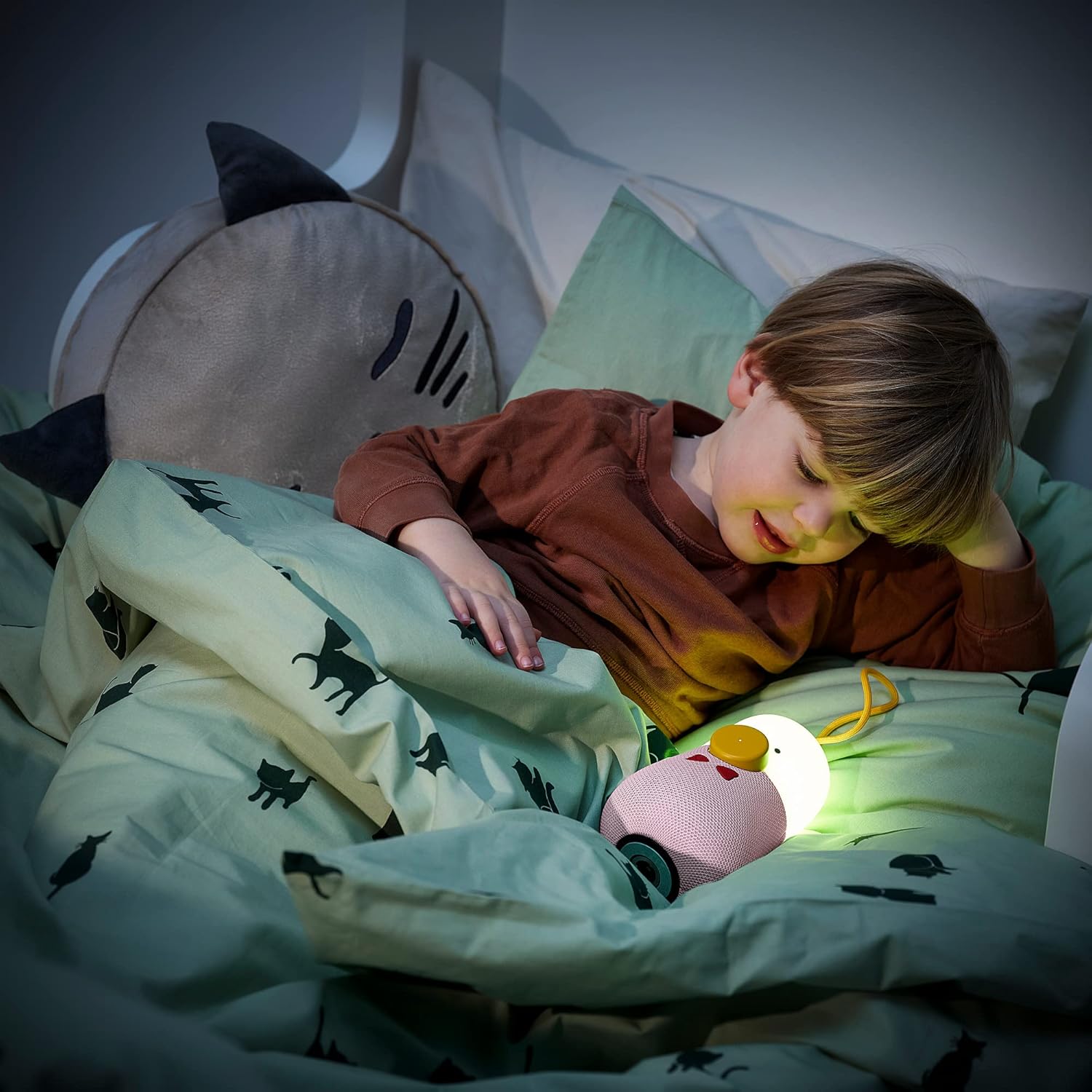 Speaker as night light