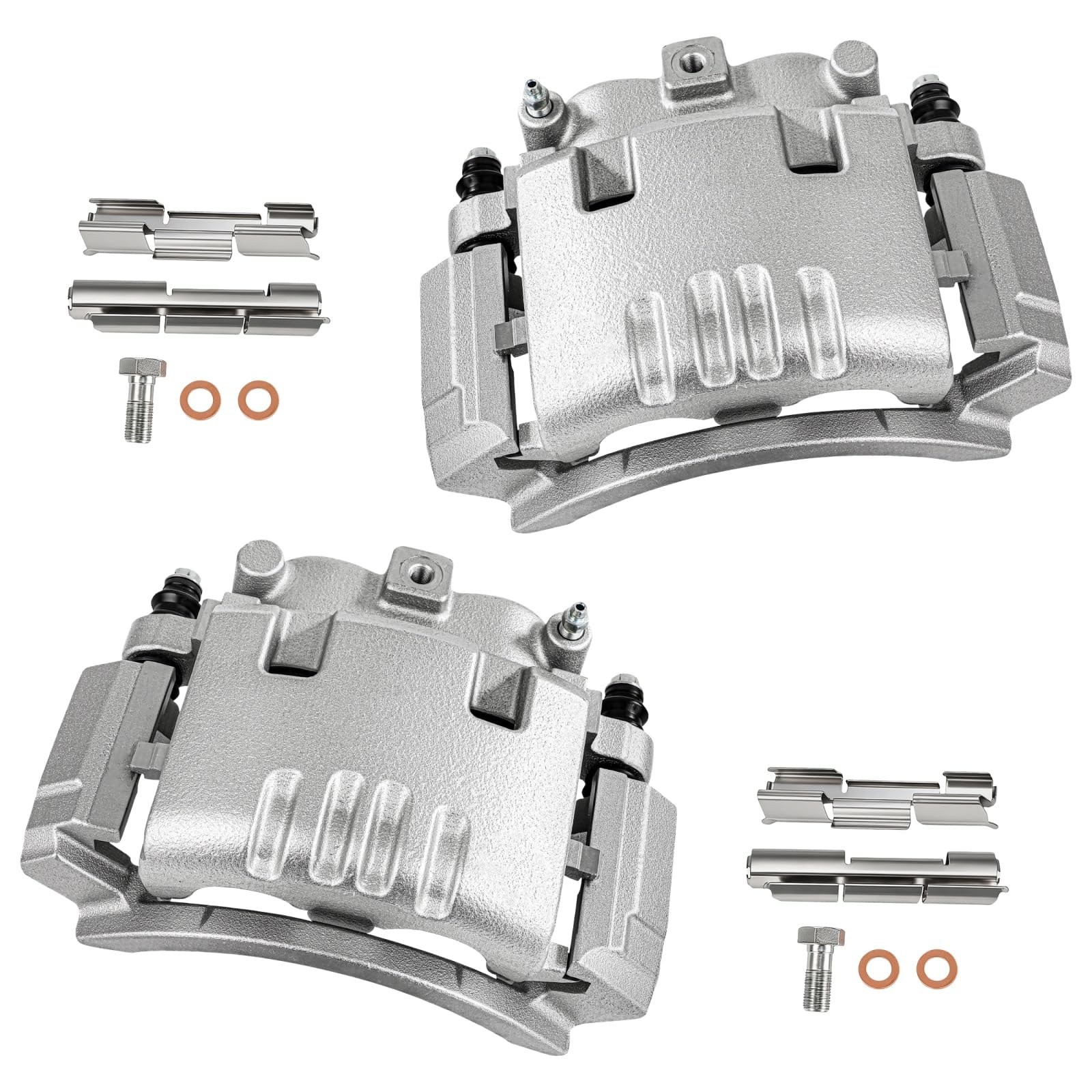 cciyu Rear Left &amp; Right Disc Brake Calipers w/Bracket 18B4895 18B4894