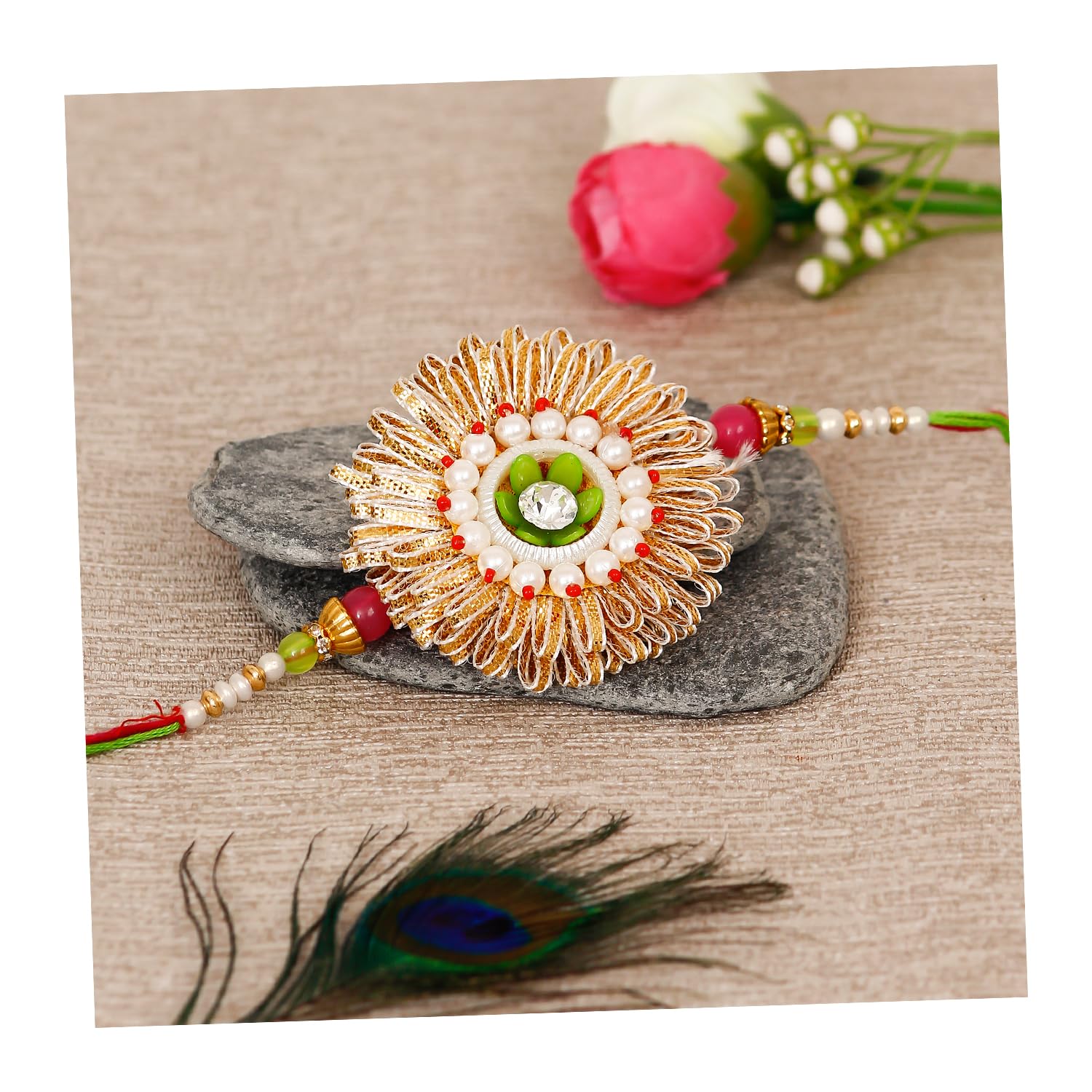 eCraftIndia Designer Rakhi (B09BB3CJ5Y) Amazon Price History, Amazon Price Tracker