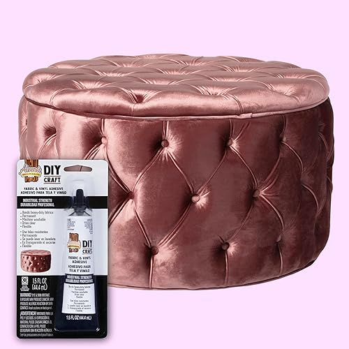 Miniatura 6 de Aleene's Pegamento para manualidades para tela y vinilo, se seca transparente, unión permanente, secado rápido en segundos, 1.5 onzas