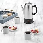 Cuisinart Classique 12-Cup Percolateur, Facile à utiliser, Argent (PRC-12NC)