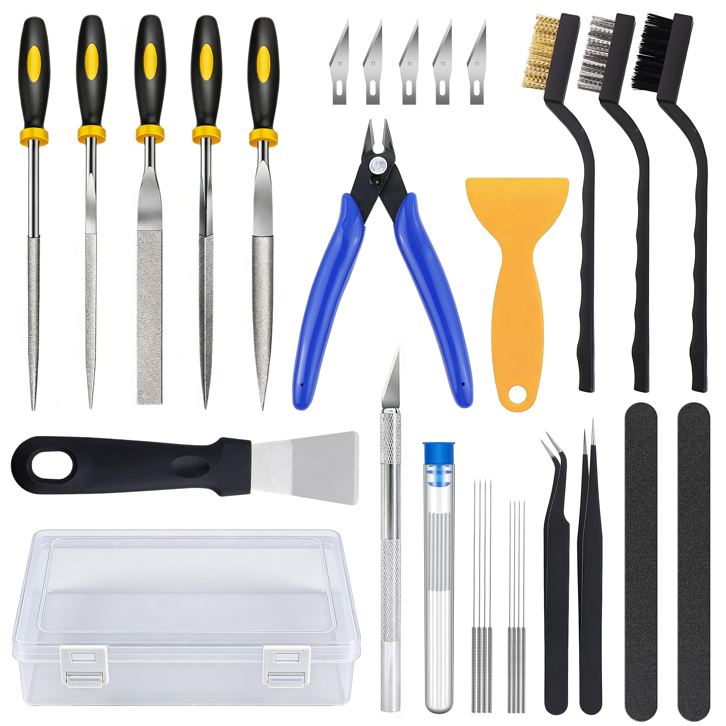 3D Printer Cleaning Kit - 30 Tools for Maintenance & Clogs -1