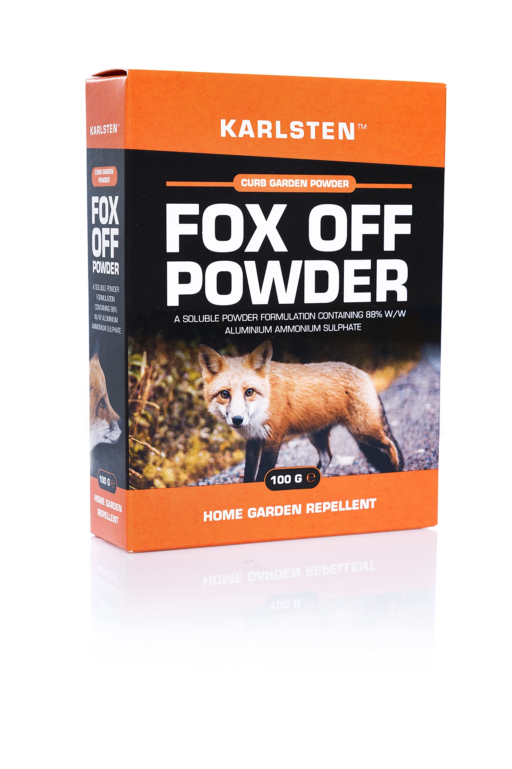 KarlstenFox Deterrent High Strength Powder 2 x 50 G Anti Fouling & Digging Repellent For Garden Protection Makes 18 Litres