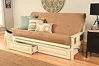 Vista 65 de MFD Futón Montana, Verde, Madera, Colchón canadiense