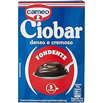 Cameo Ciobar Fondente Cioccolata Calda, Preparato per Bevanda al Gusto Cioccolato Fondente Denso e Cremoso per 5 Tazze, Adatto alla Preparazione Vegana, Confezione da 5 Buste da 23 g, 115 g