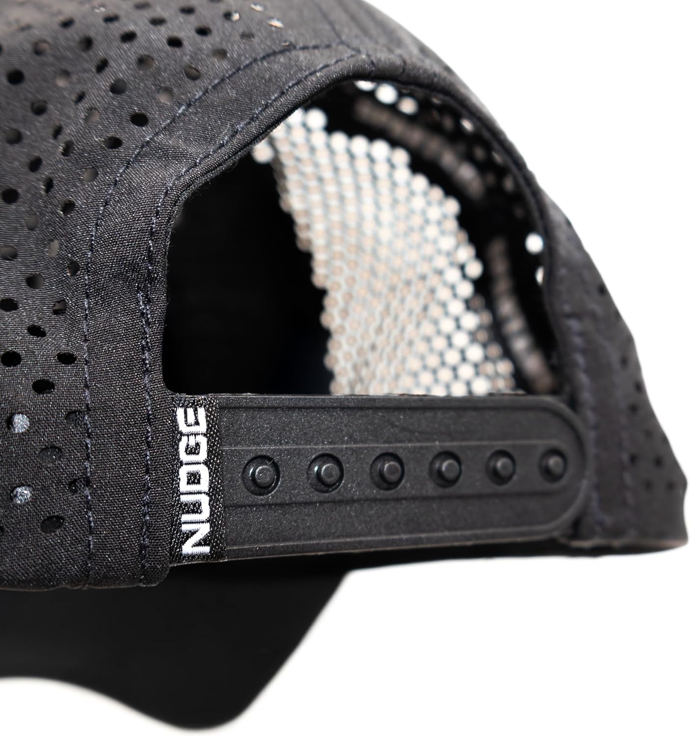 Nudge Printing Collegiate Performance Hat with Adustable Snap Closure