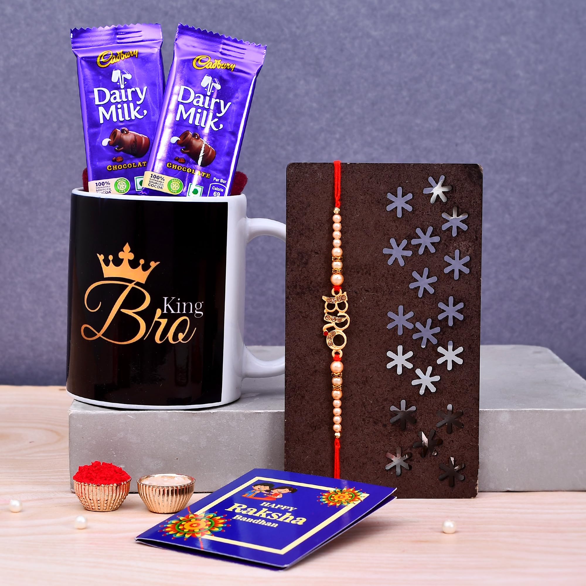 Pride Store Rakhi For Brother Cadbury Dairy Milk Chocolate, Rakhi, Printed Ceramic Mug, Tilak Pack, Greeting Card Chocolate Gifts Combo Set (B0D9FWLF66) Amazon Price History, Amazon Price Tracker