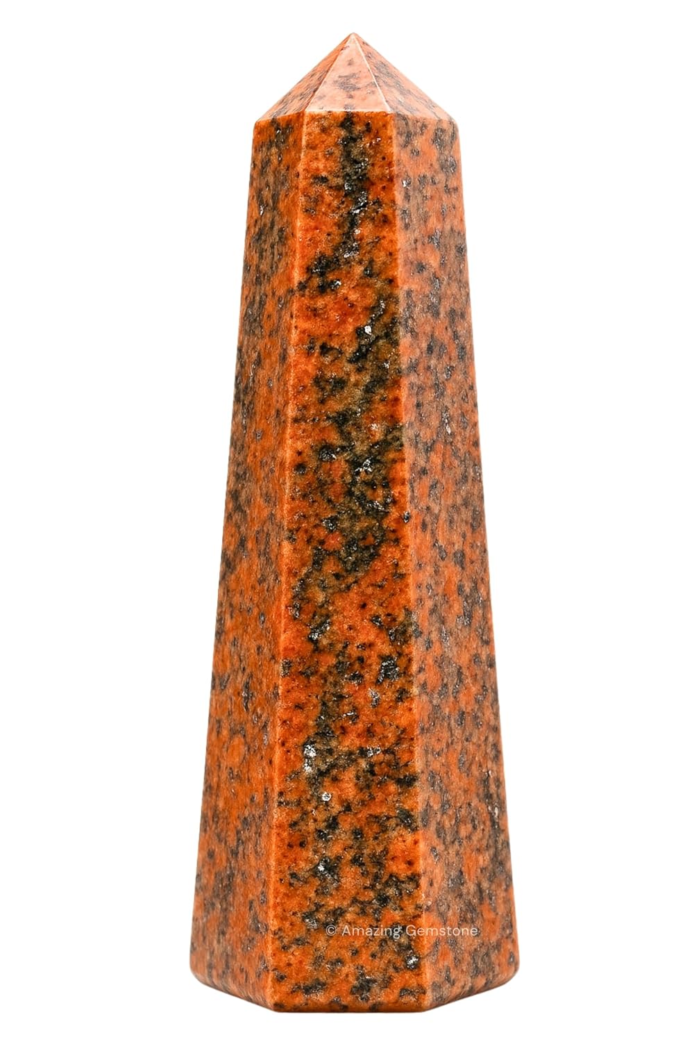 Amazing Gemstone Unakite Crystal Towers - Natural Healing Crystal Point Obelisk for Reiki Healing and Crystal Grid (2" to 3" Inch)