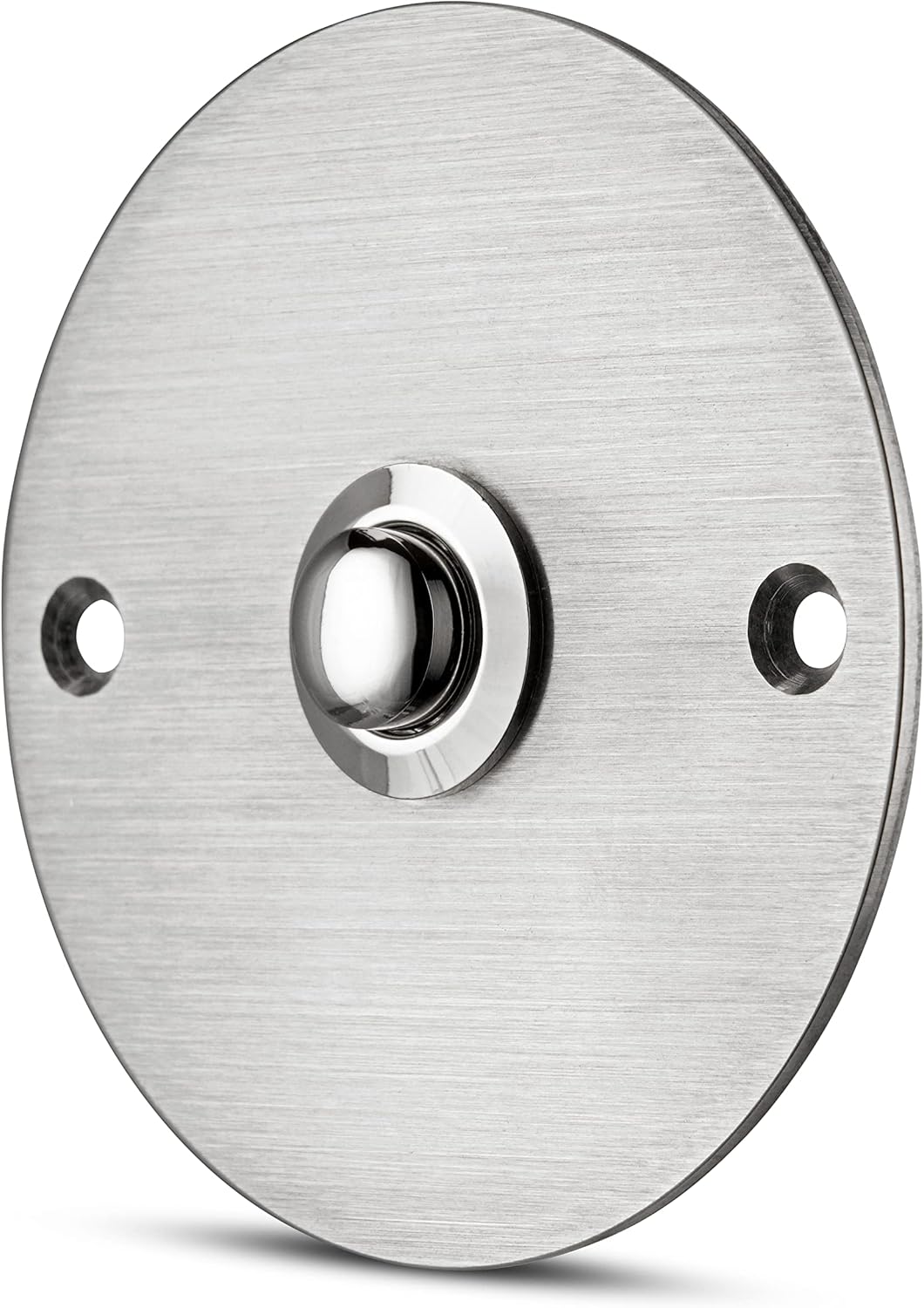 REV 0504416555 doorbell Bell Plate with Button, max. 42 V AC/DC 2 A, Diameter 75 mm, Multicoloured