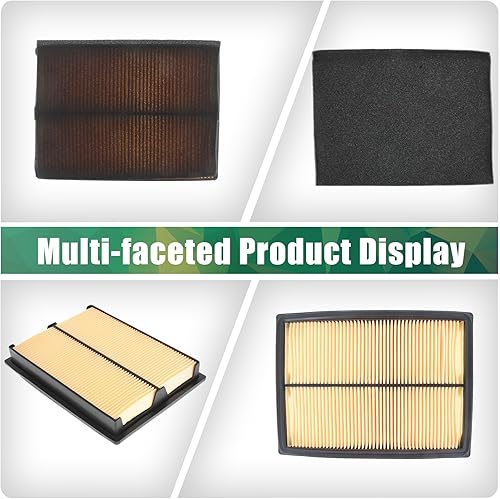 Miniatura 6 de ALL-CARB Filtro de aire 102-164 de repuesto para Honda 17210-ZJ1-842 GX610 GX620 GX670 GXV610 GXV620 GXV60 17210-ZJ1-841 17218-ZJ1-840