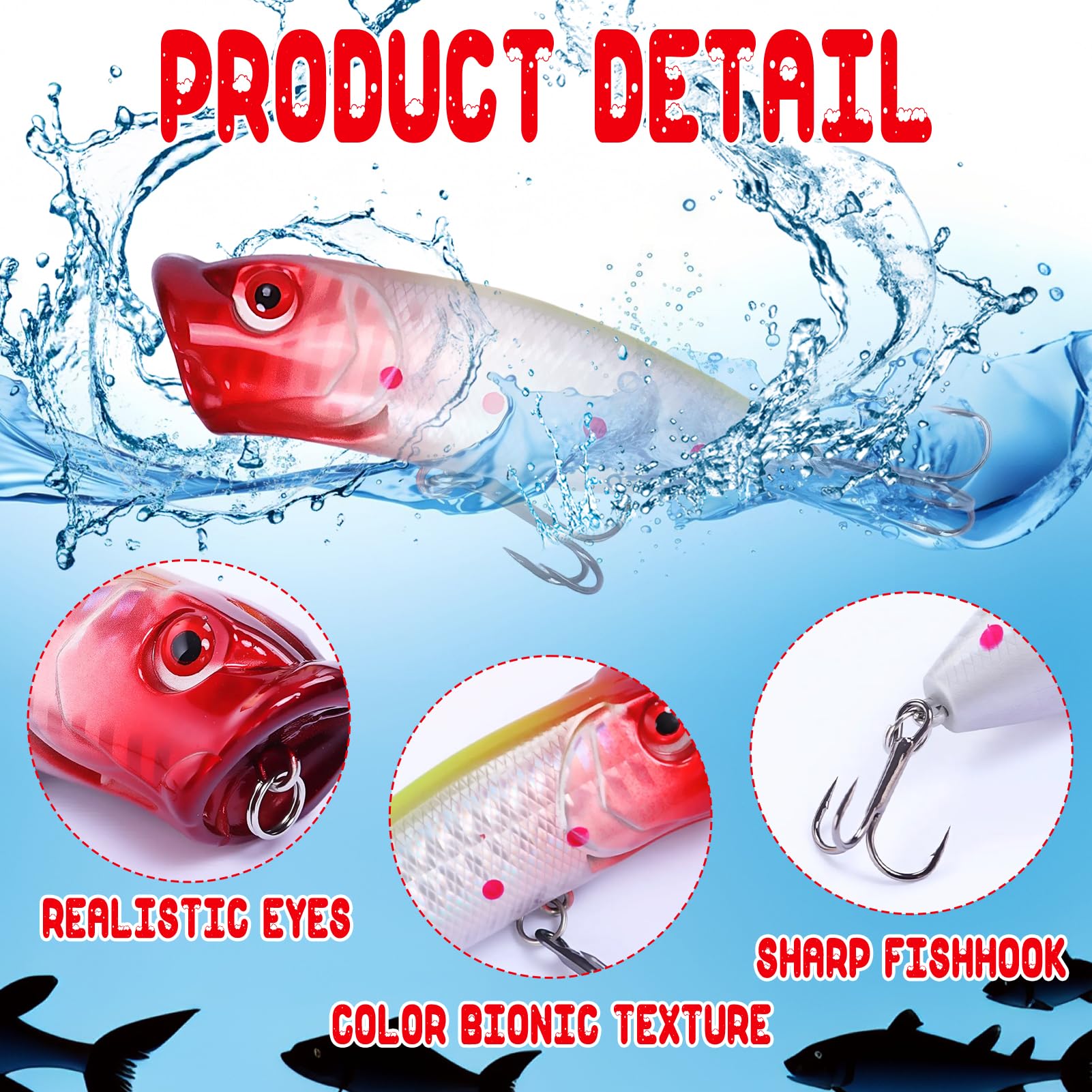 Meriviva Fishing Advent Calendar 2025 for Men Mens Christmas Advent Calendar with Fishing Lure Set - Image 2