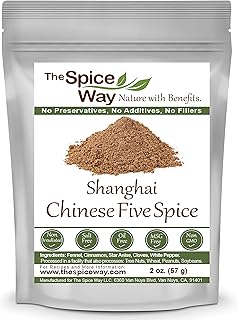 The Spice Way Shanghai Chinese Five Spice - A Traditional Chinese 5 spice seasoning (2 oz) for Asian style dishes with the...