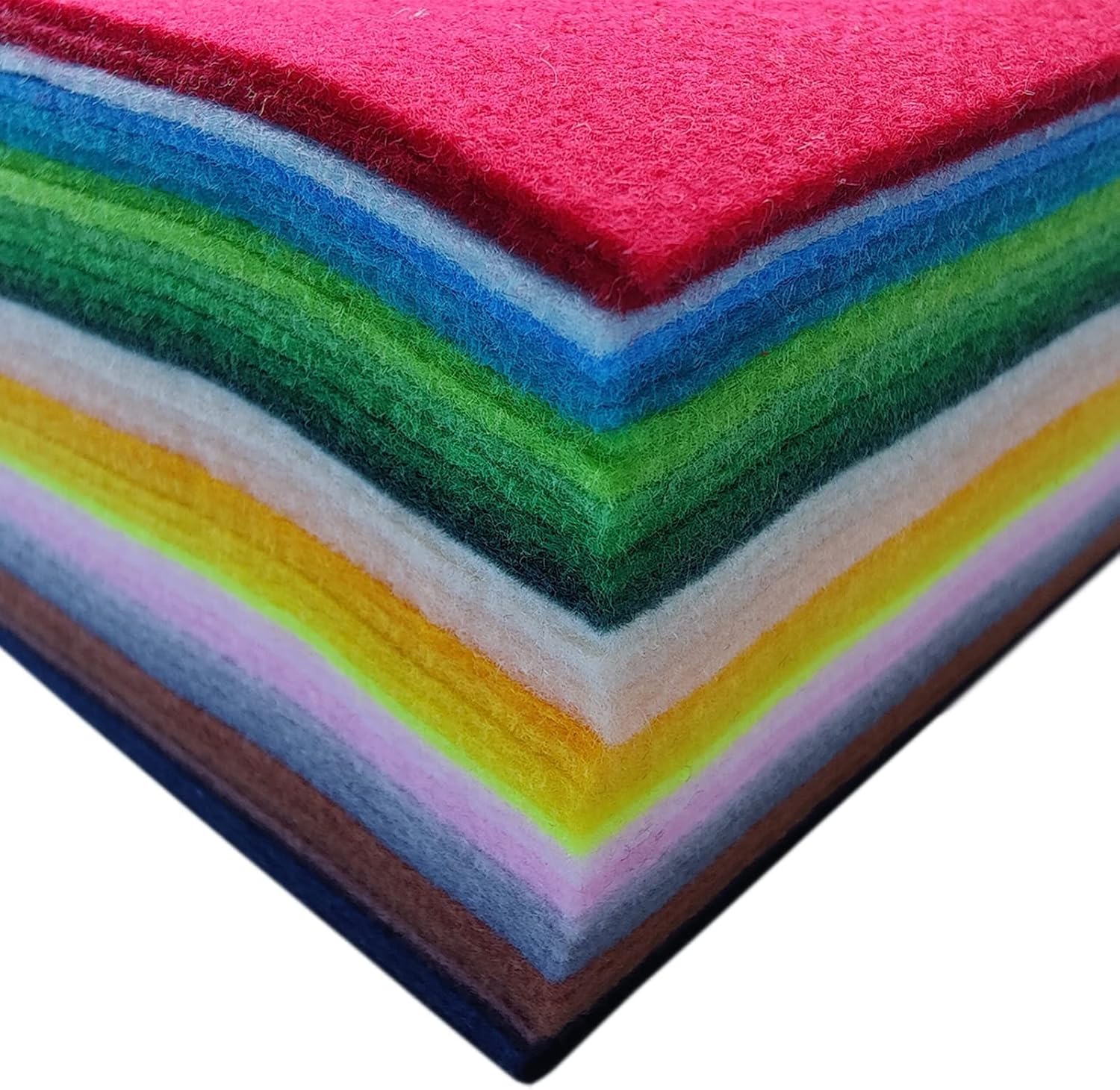 Colour Felt Sheets, Soft Felt Fabric, 20X30CM Acrylic Felt for Crafts