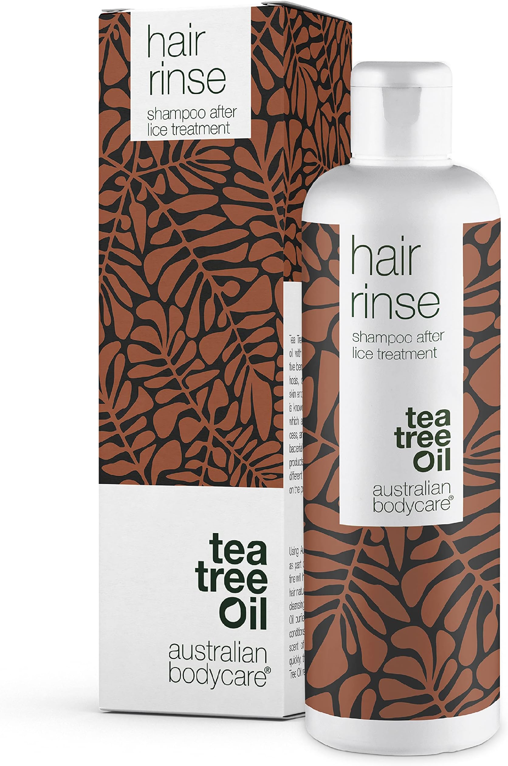 Tea Tree Oil Hair Rinse 250ml - Shampoo After Treatment for Lice with 100% Pure Tea Tree Oil