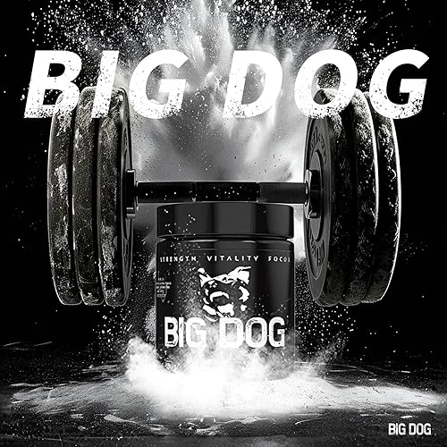 Miniatura 6 de Big Dog Total 3 en 1 Total Alpha Blend - Imprescindible para hombre, sin OMG, energía natural y apoyo de resistencia, 60 unidades (perro grande en