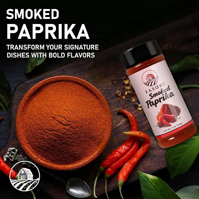 Pimentón Ahumado en Polvo Fasori 85 g - Sabor Ahumado Roble miniatura 3
