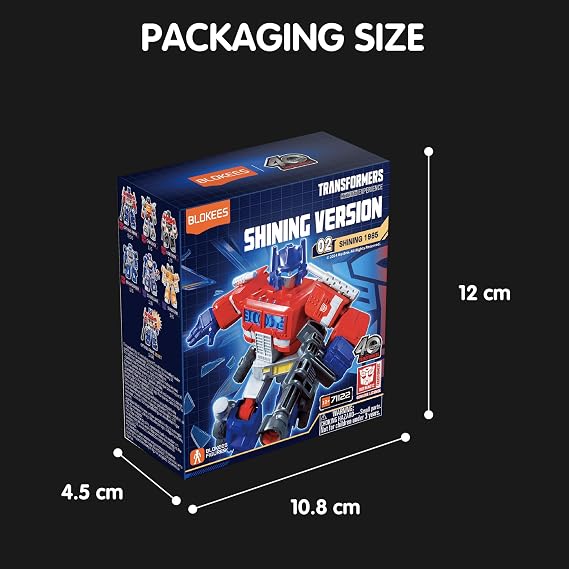 Blokees Resmi Lisanslı Transformers Aksiyon Figürleri, Transformers Shining Versiyon (SV) 02- Shining 1985 (Kör Kutu) Figürler-Tek Kutu