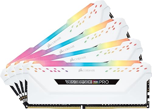 Miniatura 3 de Corsair Vengeance RGB Pro 32GB (4x8GB) DDR4 3200MHz C16 LED Memoria de escritorio - Blanco