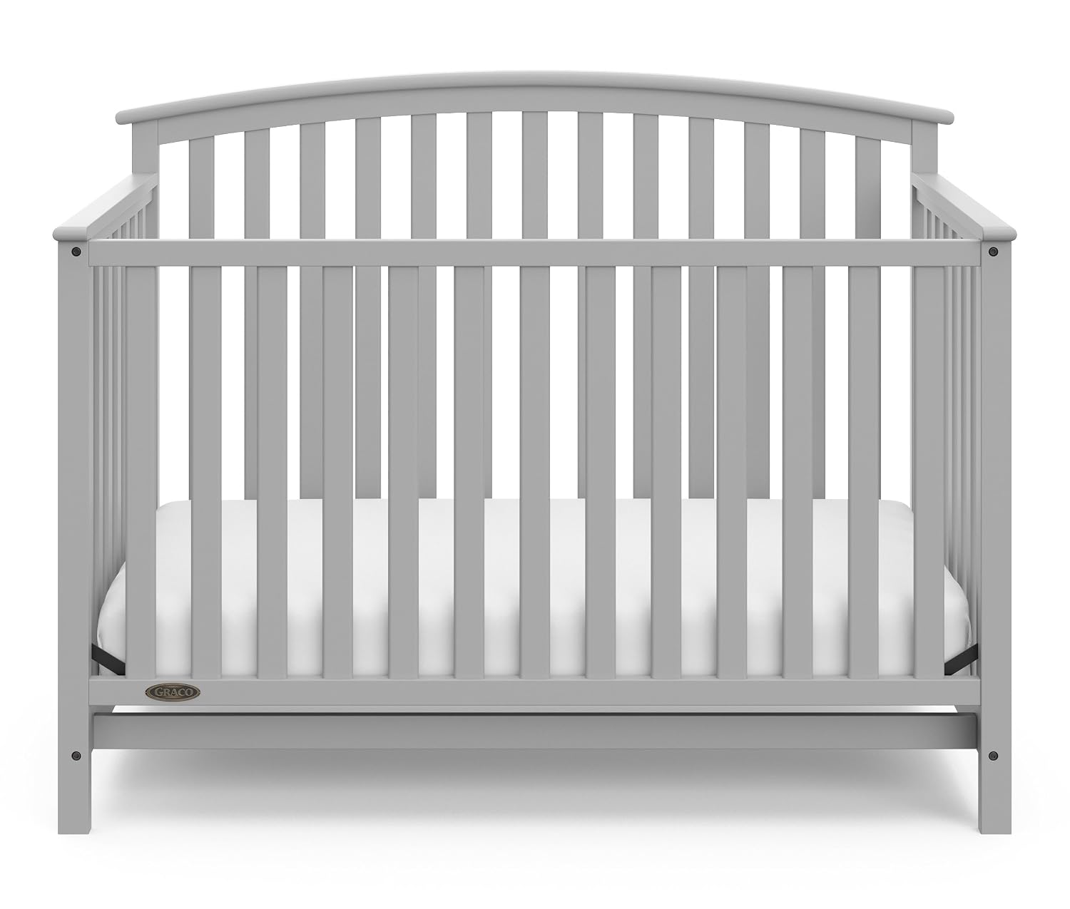Graco Freeport 4-in-1 Convertible Crib, Pebble Gray