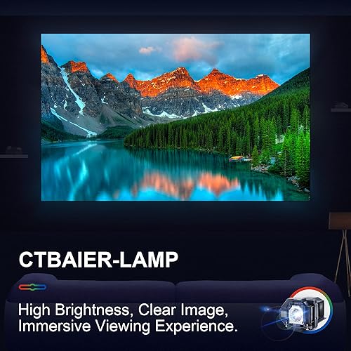 Miniatura 4 de CTBAIER ELP96 para epson ELPLP96 powerLite Home Cinema 2100 2150 1060 660 760hd vs250 vs350 vs355 ex9210 ex9220 ex3260 ex5260 ex7260 x39 39W S 39