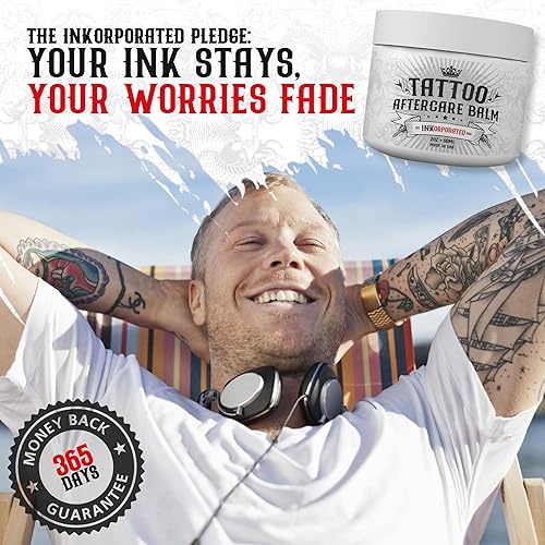 Miniatura 6 de Bálsamo curativo de cuidado posterior de tatuajes, loción para tatuajes y crema hidratante para hinchazón, enrojecimiento, irritación, bálsamo para