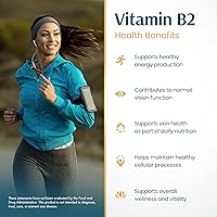 Vista 6 de Vykee Nutrition Gotas de riboflavina de vitamina B2, suplemento líquido B2 para metabolismo energético, función celular y apoyo de la visión