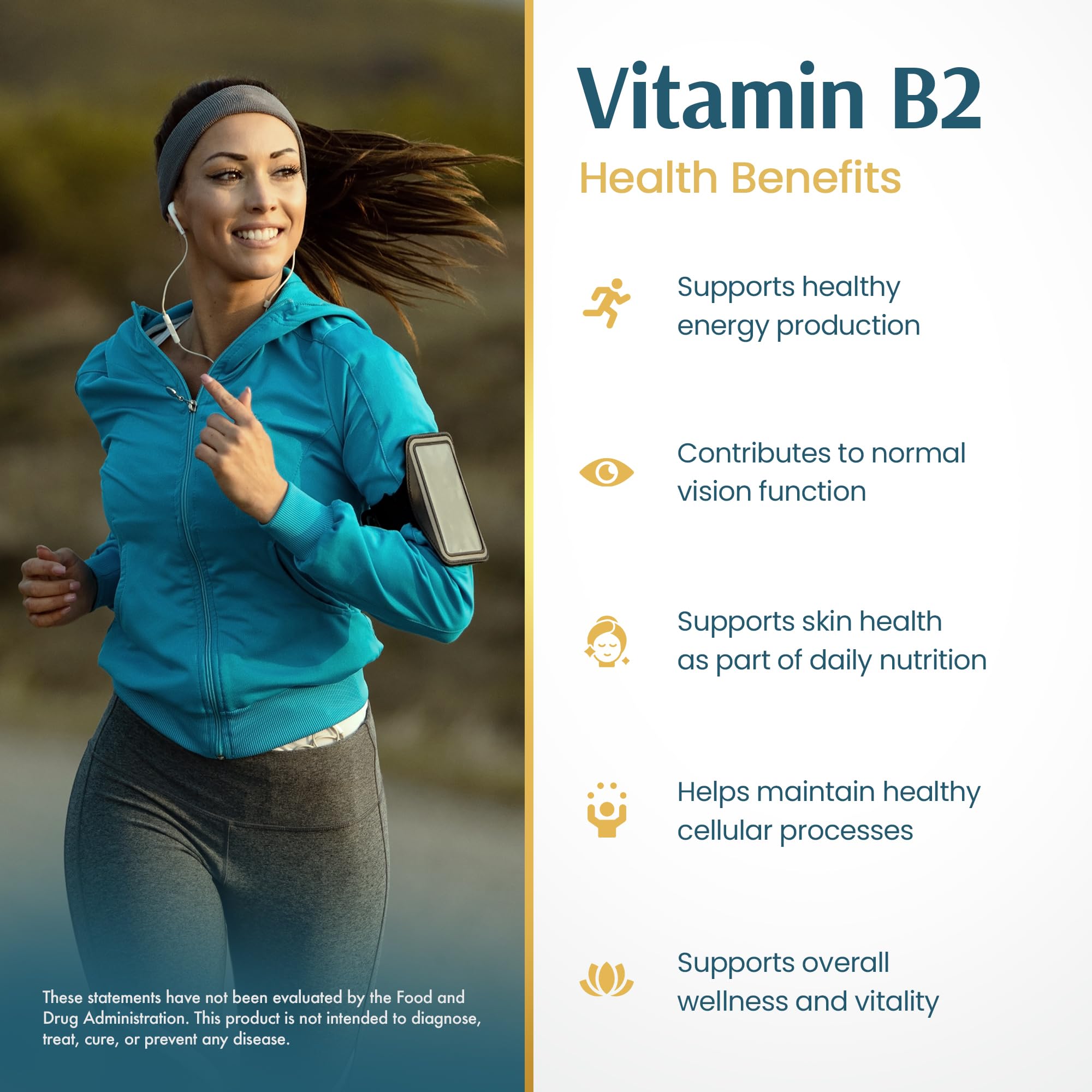 Vykee Nutrition Vitamin B2 Riboflavin Drops, Liquid B2 Supplement, 6.5 mg — Amazon image 6