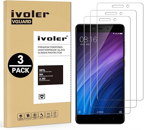 iVoler Pack Pellicola Vetro Temperato per Xiaomi Redmi 4 4 Prime PRO Garanzia Vita Pellicola Protettiva Protezione per Schermo iVoler Pack Pellicola Vetro Temperato per Xiaomi Redmi 4 4 Prime PRO Garanzia Vita Pellicola Protettiva Protezione per Schermo