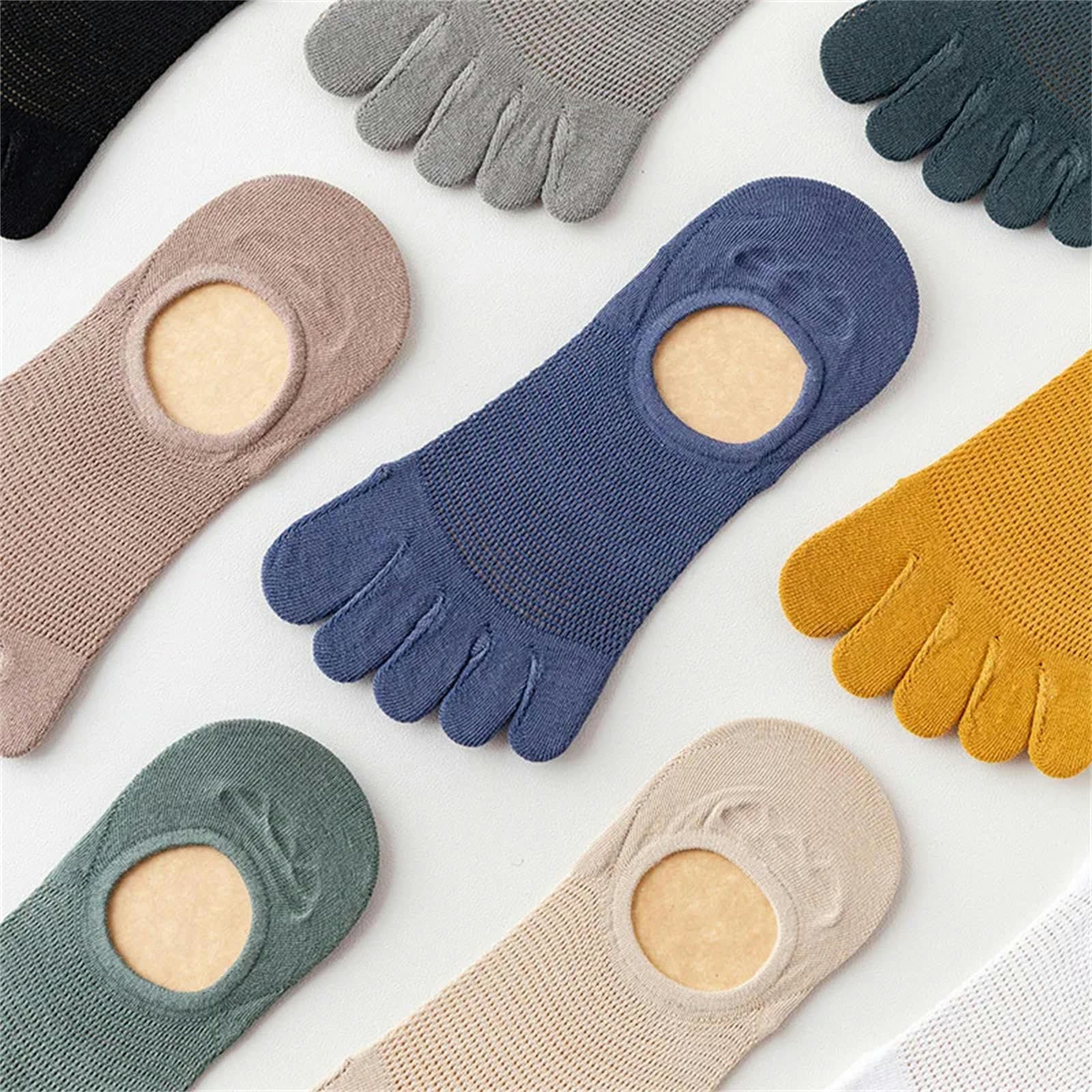 Calzini 3 Coppie Di Calzini Per Imbarcazione Per Il Sudore Aperto Della Moda Maschile.