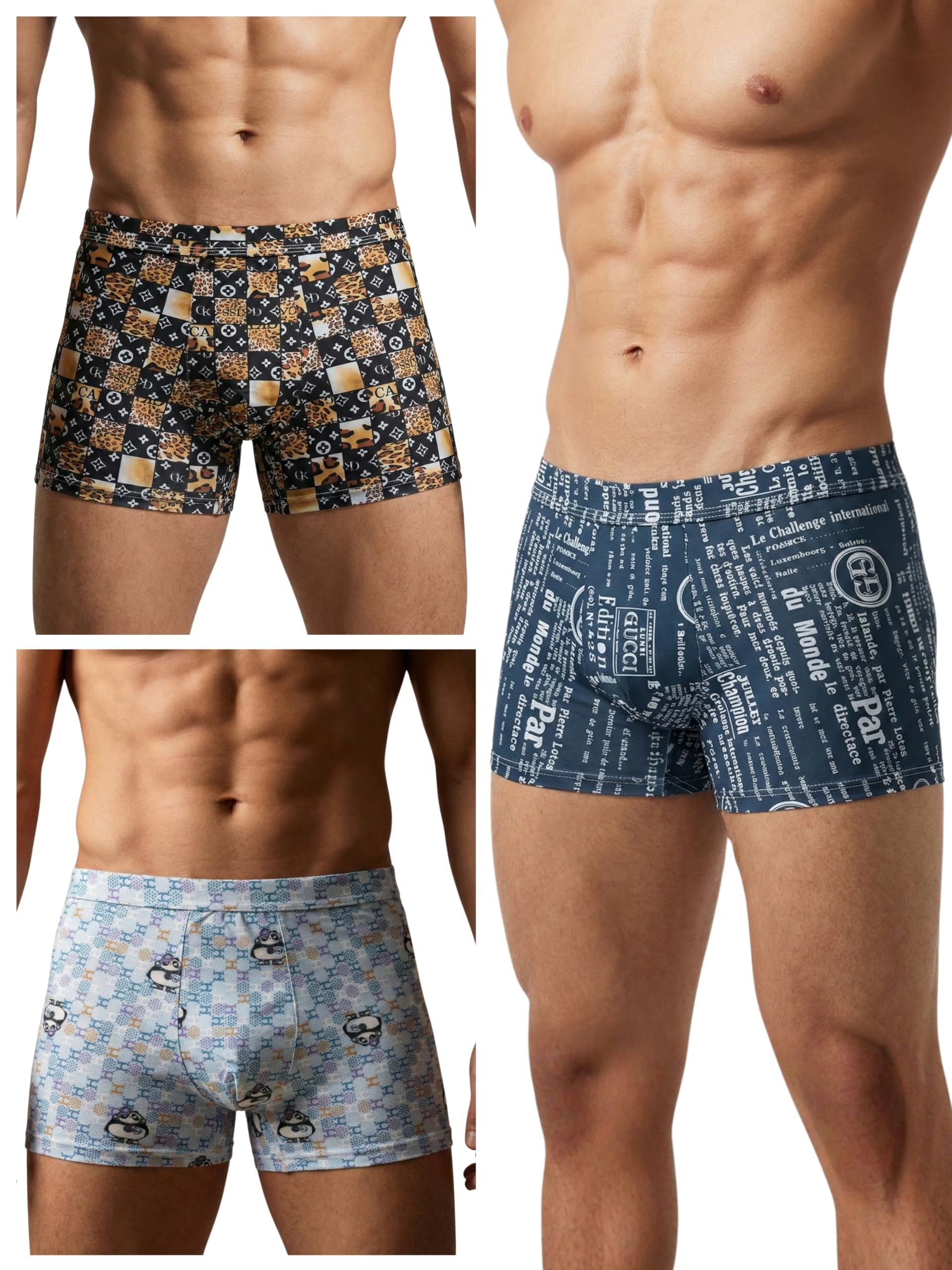 ck innerwear Presents Mens Ultra-Soft Ice Silk Strechable Underwear (Multicolour)-picture-21