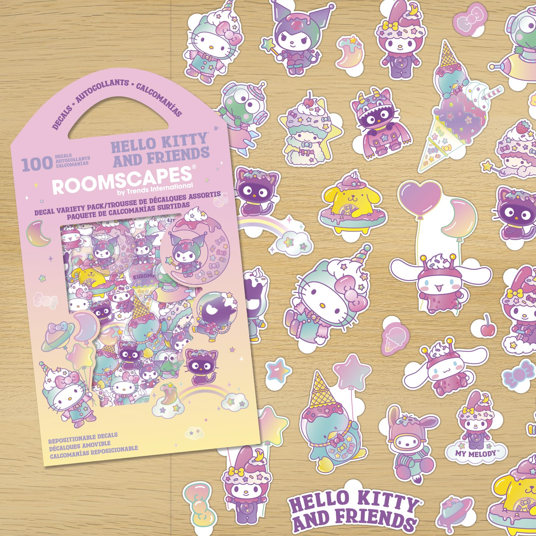 Sanrio - Hello Kitty and Friends - Dreamland - Decal Variety Pack Decal Variety Pack