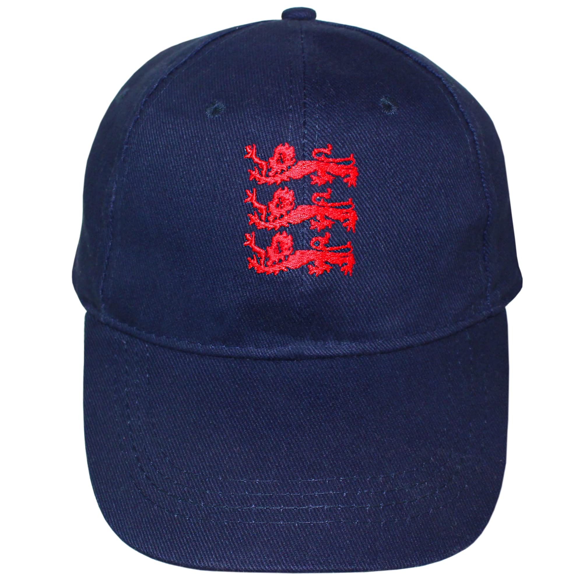 TeddyTs Navy England Three Lions Design Adjustable Baseball Cap