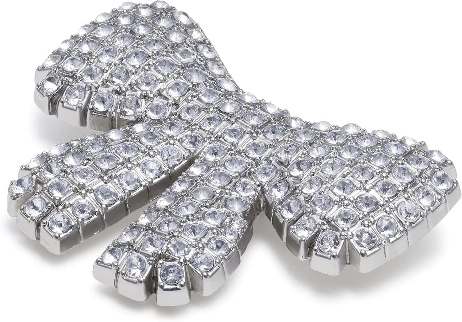 Crocs Bling Bow, Jibbitz, STANDARD, ZINC ALLOY, Not a Gemstone, ESTANDAR, ZINC ALLOY, No Gemstone