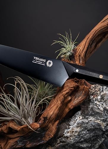 Miniatura 25 de YOKASHI Cuchillo de pelar de 5 pulgadas, cuchillo japonés de 67 capas de acero de damasco, mango completo VG-10, cuchillo de cocina para cortar
