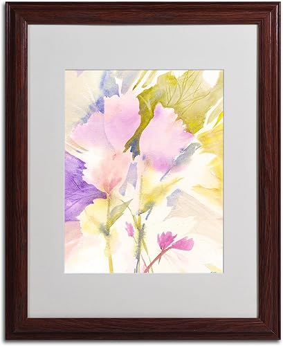 Miniatura 8 de Trademark Fine Art Sheila Golden - Arte enmarcado con marco de madera, 11 x 14 pulgadas