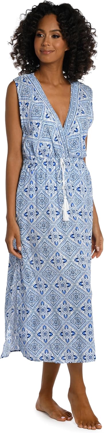 La Blanca Women's Maxi Dress Swimsuit Cover Up