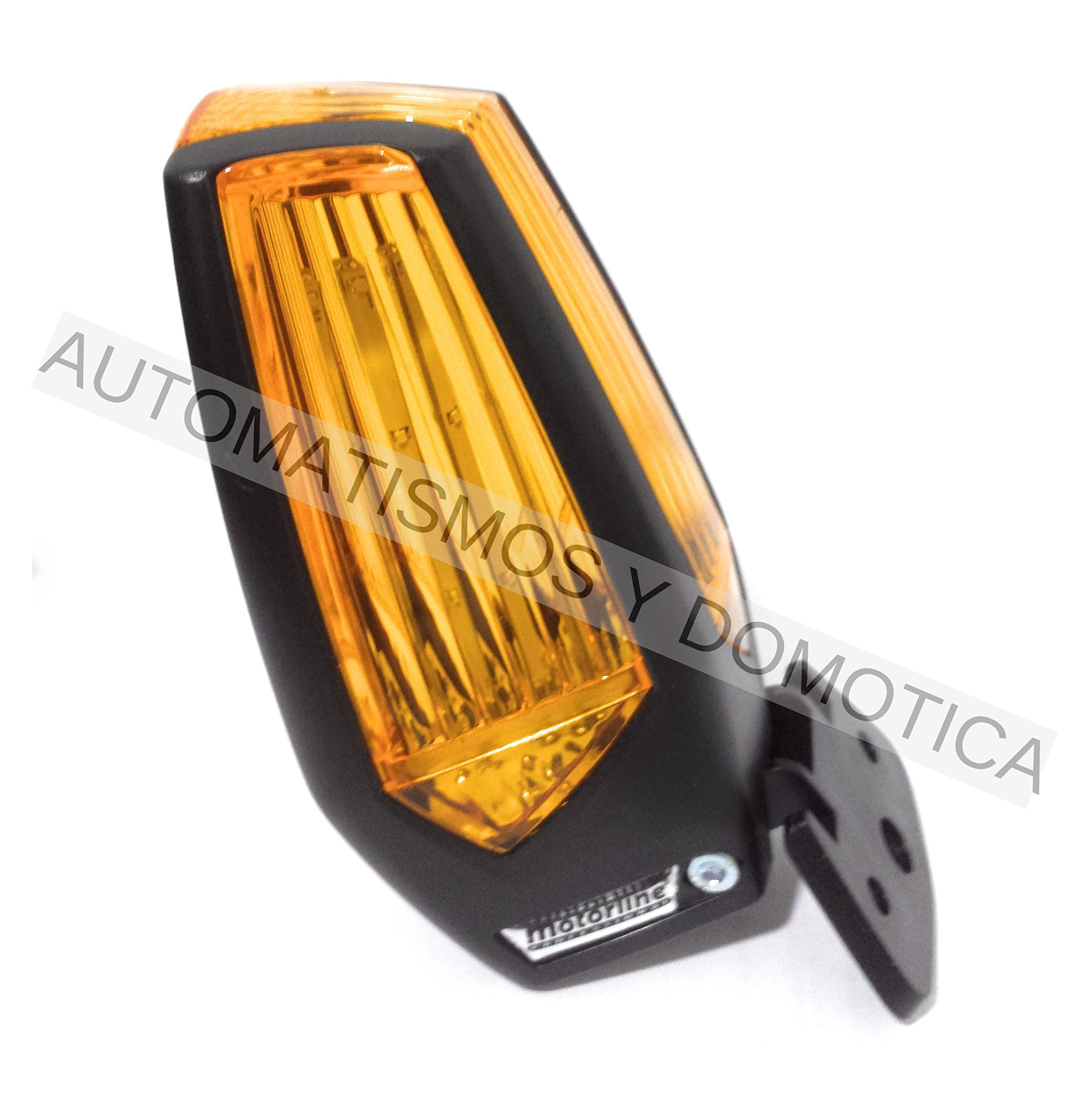 Motorline MP205 Lampe LED clignotante multitension pour signalisation de fonctionnement de portes automatiques de garage, parking