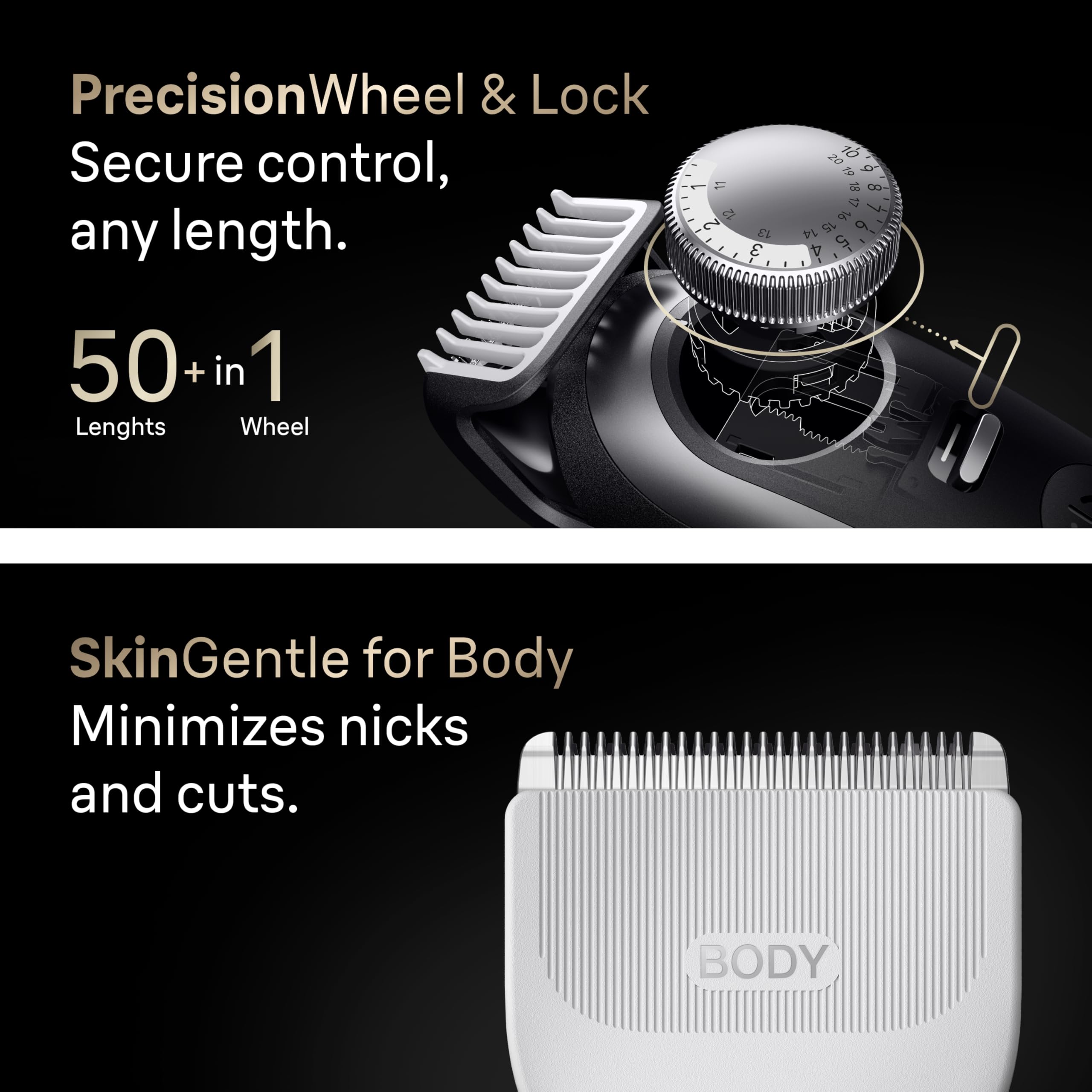 Braun Series 9 PRO All-in-One Beard & Body Grooming Kit for Men, Cordless Trimmer, Hair Clippers & Shaver for Face, Hair & Body with Gillette Labs Razor, AIO 9570