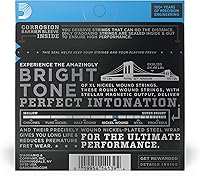 Vista 44 de D'Addario Electric Guitar Strings, XL Nickel, EXL110-10P, Regular Light Gauge 10-46, 6-String Set, Pack of 10