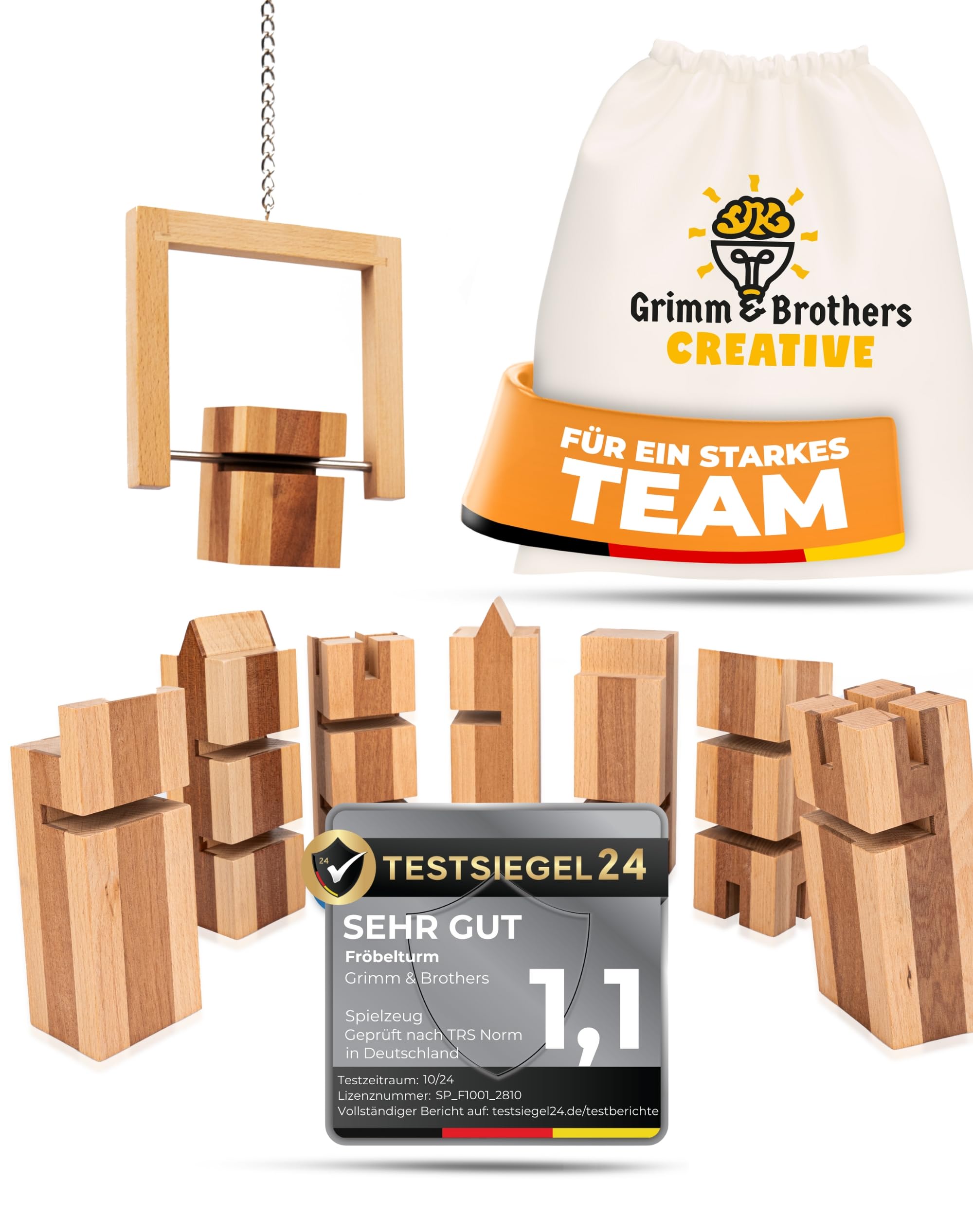 Grimm & Brothers FRANKFURT Fröbelturm Teambuilding