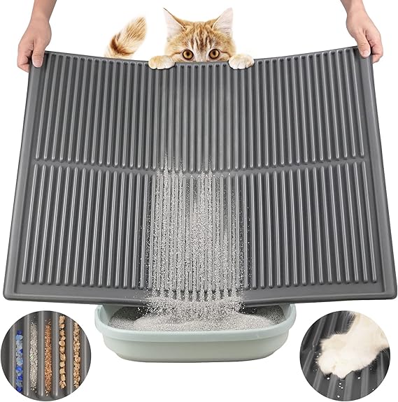 Cat Litter Mat for Kitty Litter Box Kitty Litter Mats