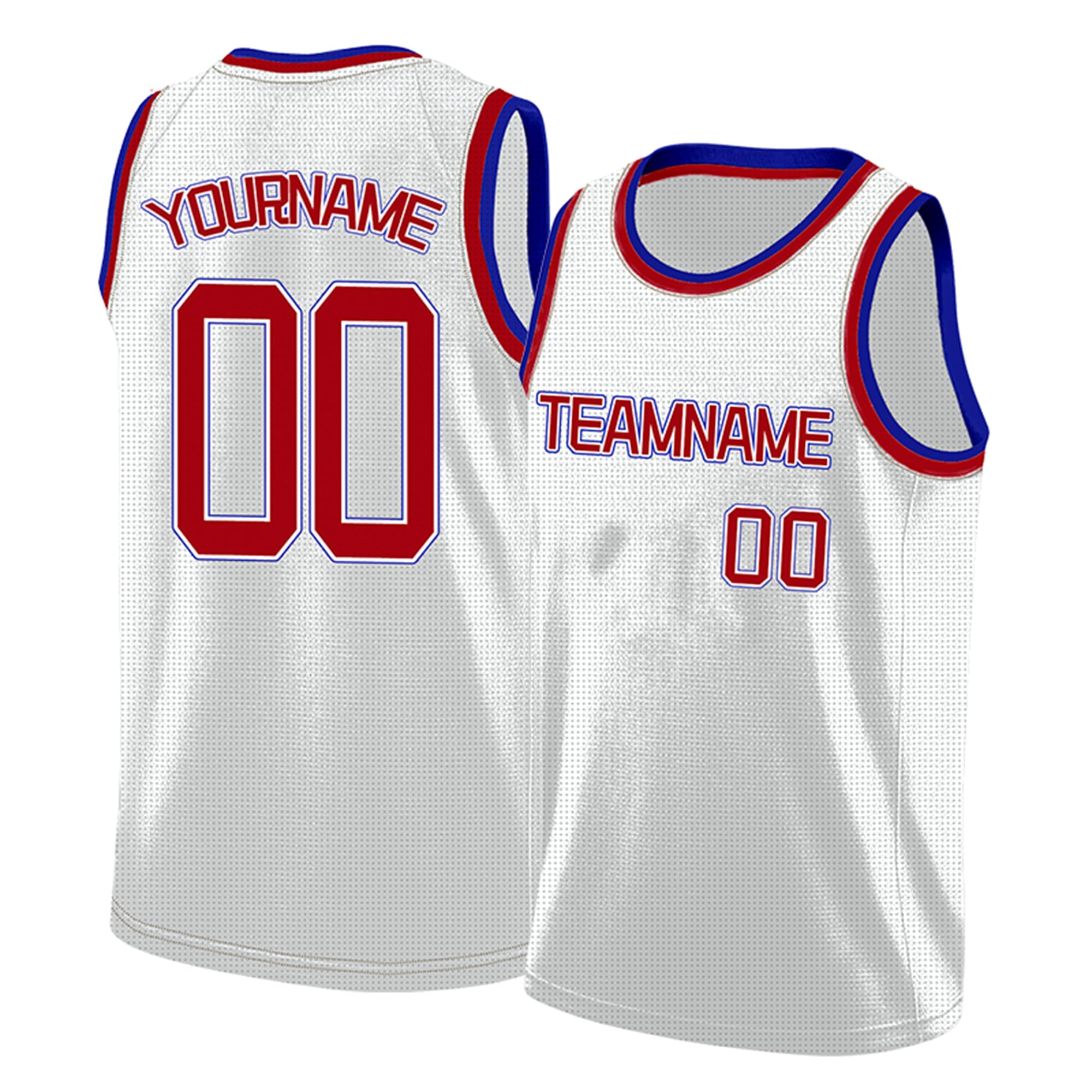 Custom Basketball Jersey - Printed or Embroidered Team Name, Number &amp; Logo, Athletic Shirt for Men, Boys &amp; Youth