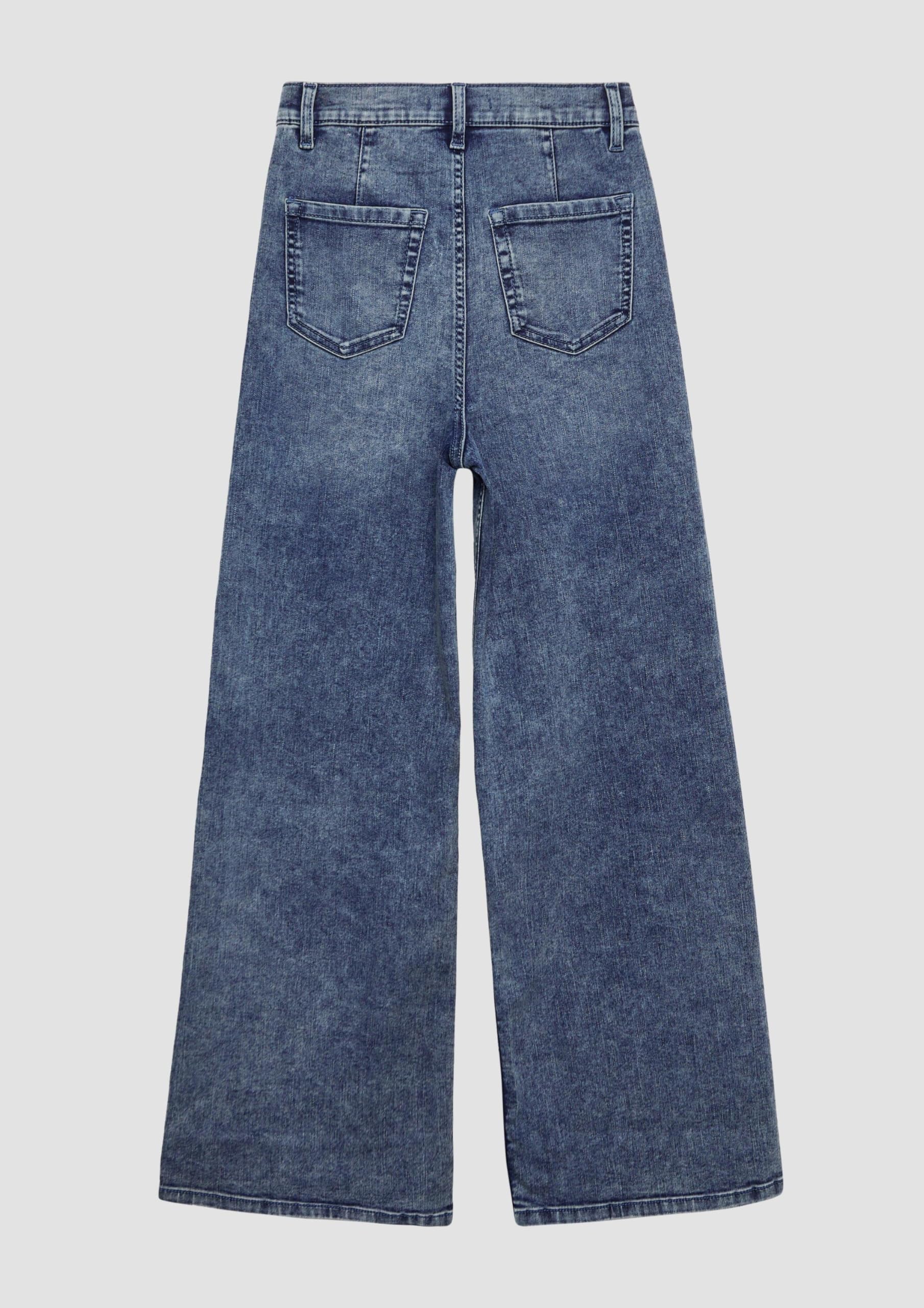 s.Oliver Jeans/Regular Fit/High Rise/Wide Leg blau 146/REG