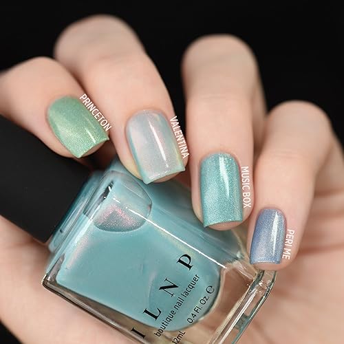 Miniatura 2098 de ILNP Madison Ave Esmalte de uñas holográfico metálico rosa antiguo