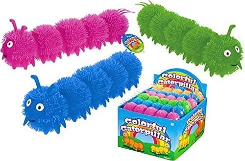 Toysmith Colorido juego de fiesta de bolas acolchadas de oruga (colores surtidos) por Toysmith