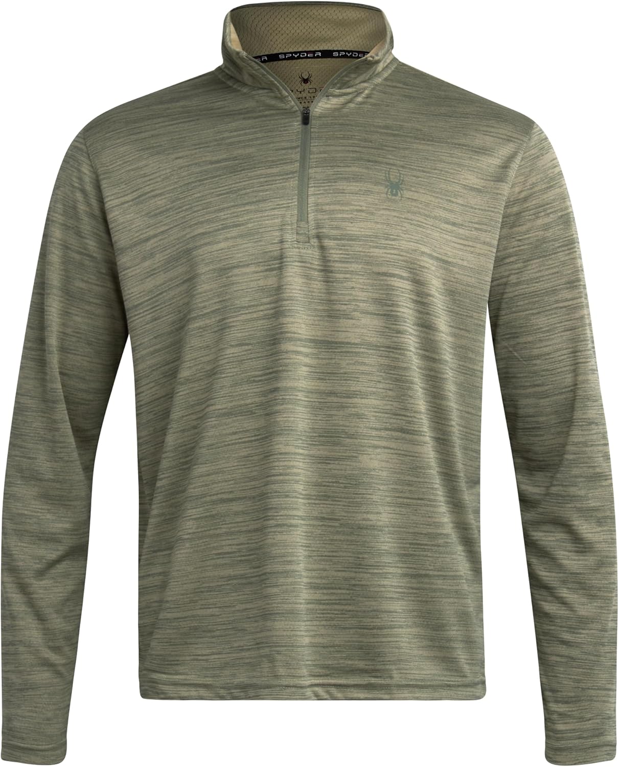 Spyder Men's Active Quarter Zip Sweatshirt - 2-Way Stretch UPF 30  Moisture Wicking Mock Neck Pullover (Sizes: S-XL)