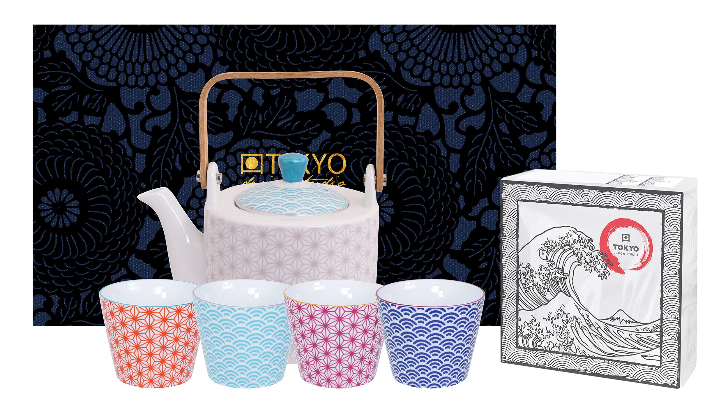 Coffee, Tea & Espresso Tea Sets Teapot 0.8 litres Nippon black