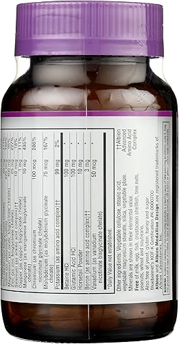 Miniatura 3 de Bluebonnet Nutrition High Potency Chelated Multiminerals, Albion Chelated Minerals, Soy-Free, Gluten-Free, Non-GMO, Kosher Certified, Dairy-Free,