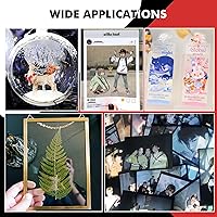 Vista 6 de Koala - Película transparente para inyección de tinta, 50 hojas, 100 % transparente, para impresoras de inyección de tinta, para manualidades