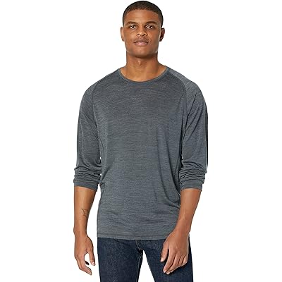 Мужская рубашка Smartwool Active Ultralite Long Sleeve charcoal heather